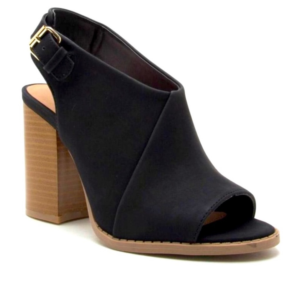 Qupid Open Toe Shoes